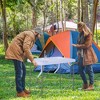 Outsunny Folding Fish Cleaning Table & Portable Sink Station with Hose Hookup, Convertible Camping Table with Ruler, Camp Kitchen for Picnic, Fishing - 2 of 4