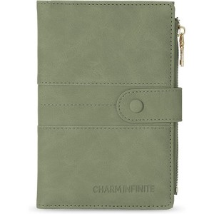 Clotth Travel Wallet - Slim RFID Blocking Passport Holder for Women & Men with Zipper Pocket & Card Slot,Fashionable & Easy-to-Use Organizer - 1 of 4