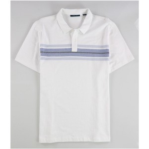 Perry Ellis Mens Chest Stripe Polo Shirt - 1 of 2