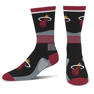 NBA Miami Heat Large Crew Socks - 1 of 3