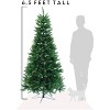 Perfect Holiday 6.5' Lincoln Fir Christmas Tree - 4 of 4