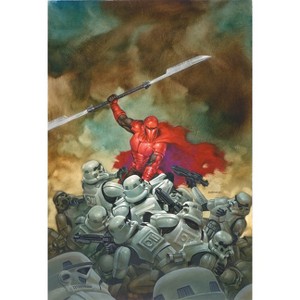 Star Wars Legends: The New Republic Omnibus Vol. 3 Dave Dorman Crimson Empire Cover - by  Mike Richardson & Randy Stradley (Hardcover) - 1 of 1