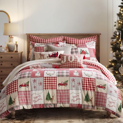 Home For Christmas Full/queen Comforter Set - Levtex Home : Target