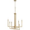Quorum Lighting Bolero 6 - Light Chandelier in  Aged Brass - 4 of 4