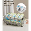 2 Pack Soda Can Organizer Dispenser for Refrigerator with Automatic Rolling, Organizes Standard Size 11.15oz or 12oz Cans - 3 of 4
