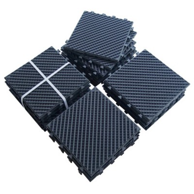 Maggift Carpet Tiles Interlocking Deck，Outdoor or Indoor Flooring for Patio, Bancony, Pool Side，Backyard，Play Area，Blue, 36.6"*36.6"0.75"