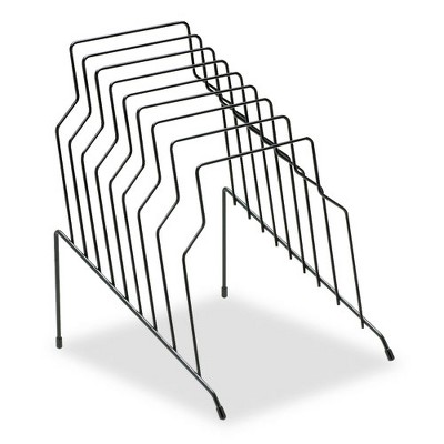 Fellowes Wire Step File, 8 Sections, Letter to Legal Size Files, Black, 10.13" x 12.13" x 11.19"