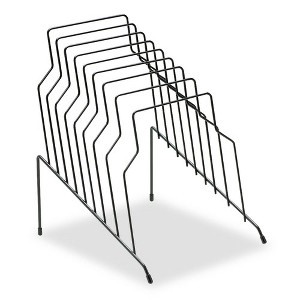 Fellowes Wire Step File, 8 Sections, Letter to Legal Size Files, Black, 10.13" x 12.13" x 11.19" - 1 of 3