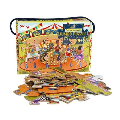 Little Likes Kids Joyful Carousel Kids' Jumbo Puzzle - 24pc