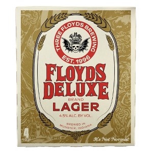 3 Floyds Deluxe Brand Lager Beer - 4pk/16 fl oz Cans - 1 of 3