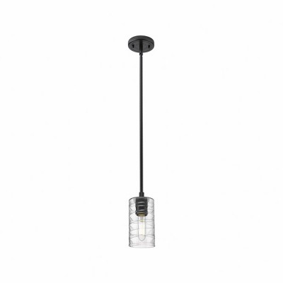 Crown Point - 1 Light Pendant In Industrial Style-8.38 Inches Tall and 3.88 Inches Wide