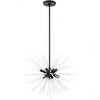 Livex Lighting Uptown 6 - Light Pendant in  Black - 4 of 4