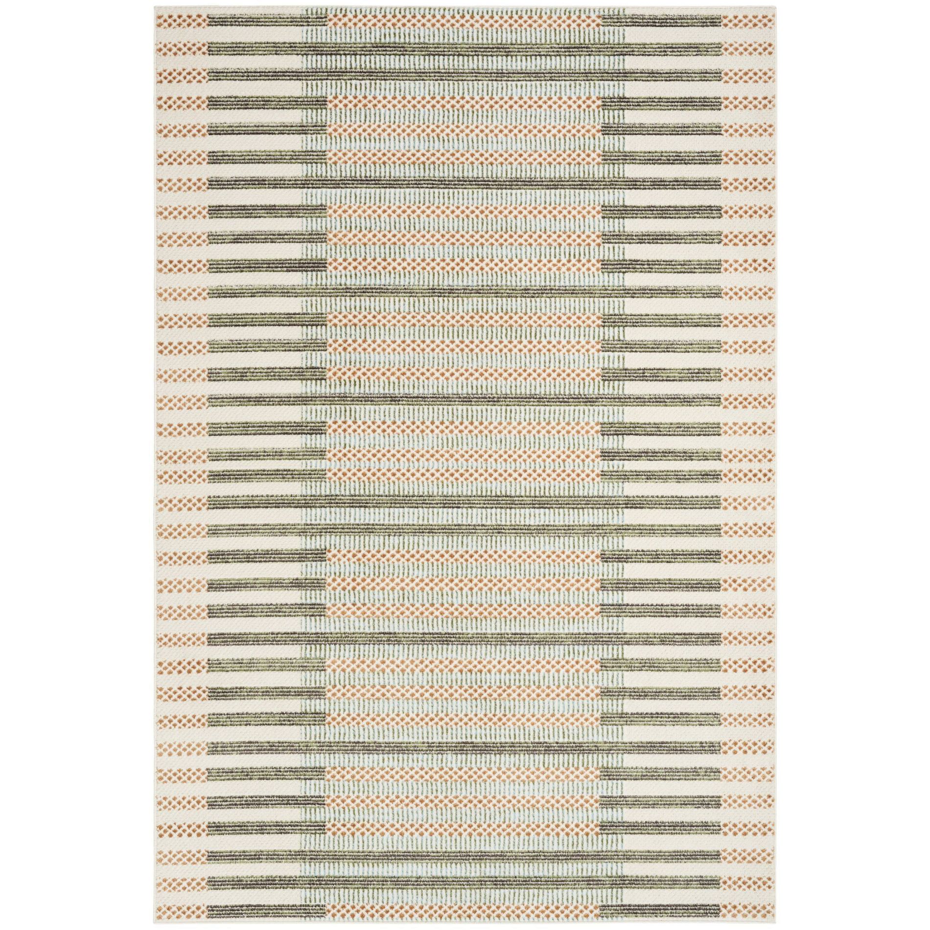 Nourison 4'x6' Modern Nordic Area Rug Ivory