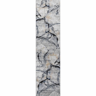 Hauteloom Fremantle Gray Marble Rug