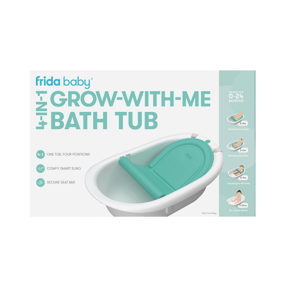 4-in-1 Grow-With-Me Bath Tub by Frida Baby
