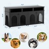 MDF PB Iron Arch Double Dog Cage - Durable, Spacious, Secure, Easy Assembly, Weather Resistant - 2 of 4