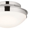 Kichler Lighting Bretta 2 - Light Flush Mount in  Polished Nickel - 4 of 4