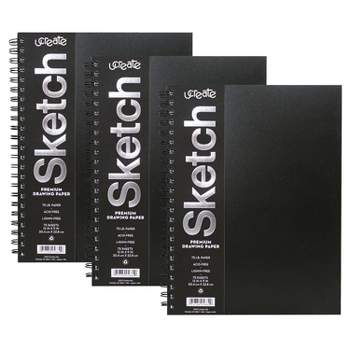 Net Focus Media Brite Crown Sketch Pad 2-Pack – 9X12 Sketchbook
