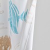 Lush Décor Harbor Life Light Filtering Window Curtain Panels Blue/Taupe 52x84 Set - 4 of 4