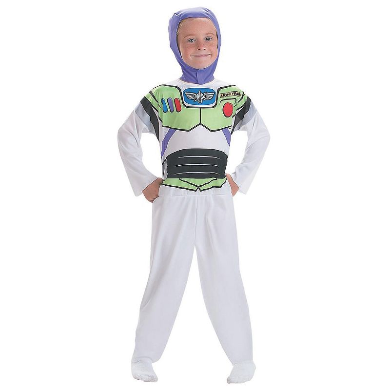 Disguise Boys' Toy Story Buzz Lightyear Costume - Size 4-6 - White, 1 of 2