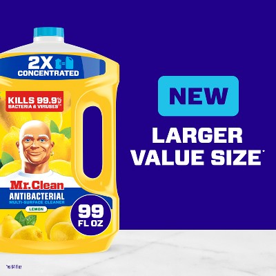 Mr. Clean Lemon All-Purpose Floor Cleaning Liquid - 99 fl oz