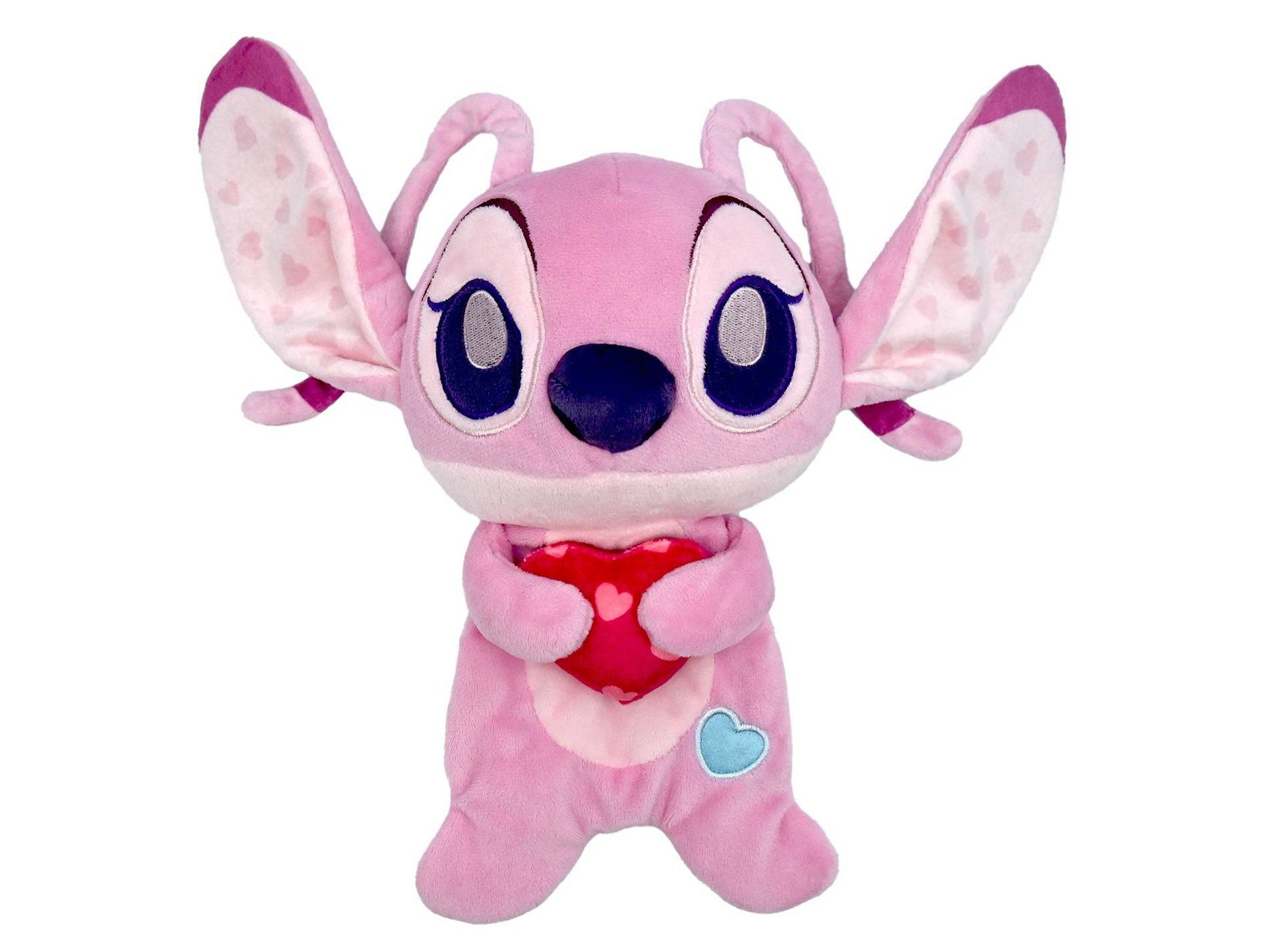 Disney Baby Lilo and Stitch Angel Valentine Lovey Buddies Plush Baby Learning Toy