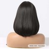 Jessie's Wig 16 Inch Bob With Bangs Synthetic Wigs Black 1 Pc/Pack - 4 of 4