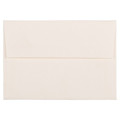 JAM Paper 4Bar A1 Strathmore Invitation Envelopes 3.625x5.125 Natural WE Wove 194891