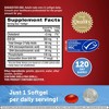 MegaRed 350mg Superior Omega-3 Krill Oil, Softgels, 120 Ct - 2 of 4