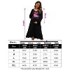 Coolmee Women Casual Smocked V Neck Lantern Long Sleeve Flowy Ruffled Maternity Midi Dress For Baby Shower Photoshoot - 4 of 4