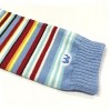 Wrapables Colorful Baby & Toddler Leg Warmers 2, Stripes Ice Blue - 3 of 3