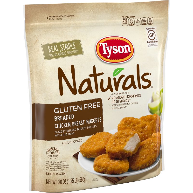 Tyson Gluten Free Chicken Nuggets - Frozen - 20oz, 3 of 12