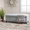 NicBex Polyester Storage Ottoman Bench,Upholstered Storage Ottoman with Button Tufted,Modern Storage Bench for Living Room,Bedroom - 2 of 4