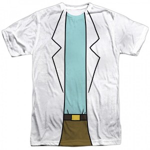 Mens Rick And Morty Rick's Lab Coat T-Shirt - 1 of 2