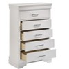 Sapphtopaz Retro Drawer Dresser for Bedroom, Wooden Closet Organizers and Storage with Handles Storage Cabinet for Bedroom, Entryway - 3 of 4