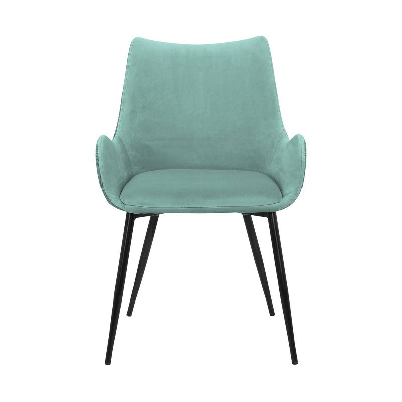 Avery Fabric/Metal Dining Room Chair - Armen Living, 2 of 12