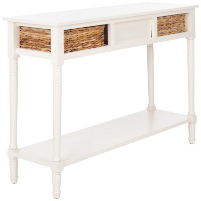 Christa Console - AMH5737B - Off-White - Safavieh Couture