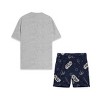 Men's Star Wars Pajama Set - Heathered Gray/Navy Blue - 2 of 4