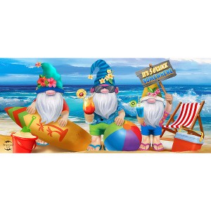 Briarwood Lane Summer Summer Gnomes Mini Mat 22x10 Indoor Outdoor For Summer Doormat - 1 of 3