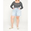 Women's Mica High Rise Denim Shorts - mica denim - 4 of 4