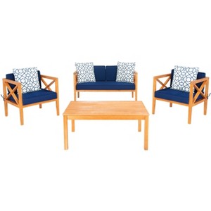 Nunzio 4 Piece Set - Indoor/Outdoor - PAT7031 - Safavieh - 1 of 4