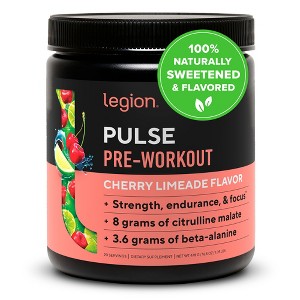 Legion Pulse Natural Pre-Workout Supplement - 20 Servings - 1 of 4