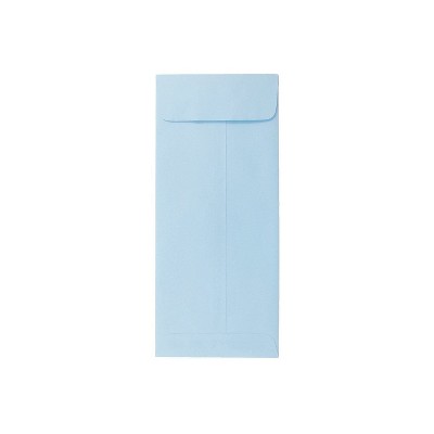JAM Paper #10 Policy Business Envelopes 4.125 x 9.5 Baby Blue 3961300I