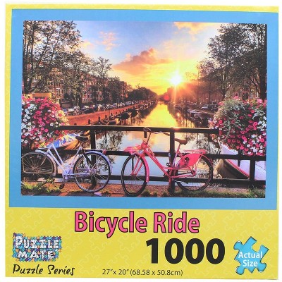 JPW Industries Inc. Bicycle Ride 1000 Piece Jigsaw Puzzle