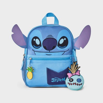 Girls' Lilo & Stitch 11" Mini Backpack - Blue - image 4