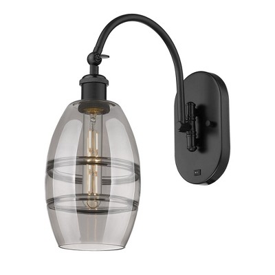 Vaz - 1 Light Arm Swivels Side to Side Wall Sconce In Industrial Style-11.63 Inches Tall and 5.88 Inches Wide
