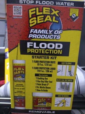 Flex Seal Flood Protection Yellow Rubber Coating 9 Oz : Target