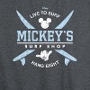 Women's - Disney - Mickey's Surf Shop Graphic Racerback Tank - 2 of 4