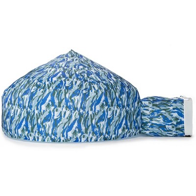 AirFort - Ocean Blue Camo Children's Indoor Play Tent with Easy Storage