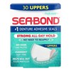 Sea Bond Secure Denture Adhesive Seals, Fresh Mint Uppers, Zinc-Free, All-Day-Hold, Mess-Free, 30 Count (Pack of 1) - 4 of 4